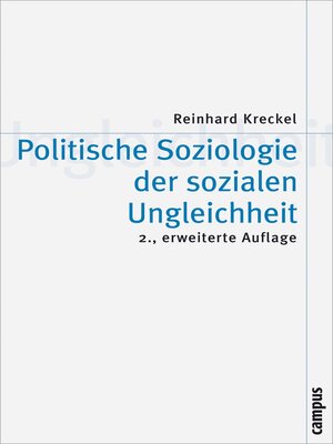 cover image of Politische Soziologie der sozialen Ungleichheit